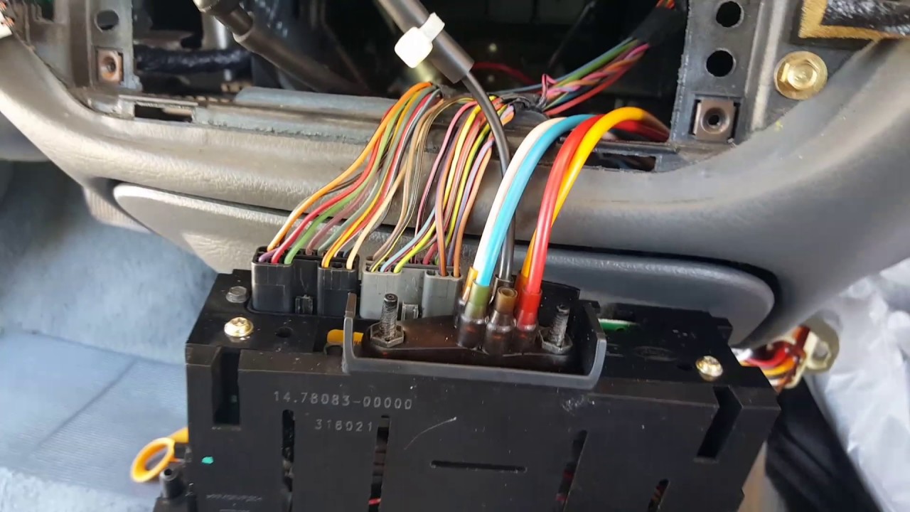 Mercury Grand Marquis Blend Door Actuator and EATC Vacuum ... heat flow diagram 