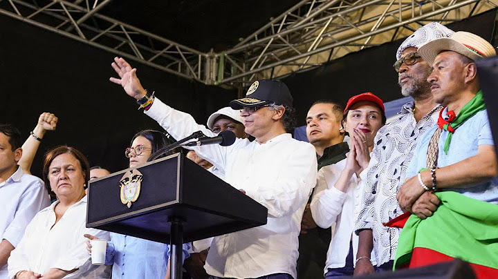 Alocución del presidente de la República, Gustavo Petro Urrego