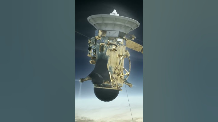The Tragic Final Moments of NASA's Cassini