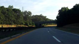 Sunken Meadow State Parkway northbound Sunken Meadow State Parkway Northbound 4k Video