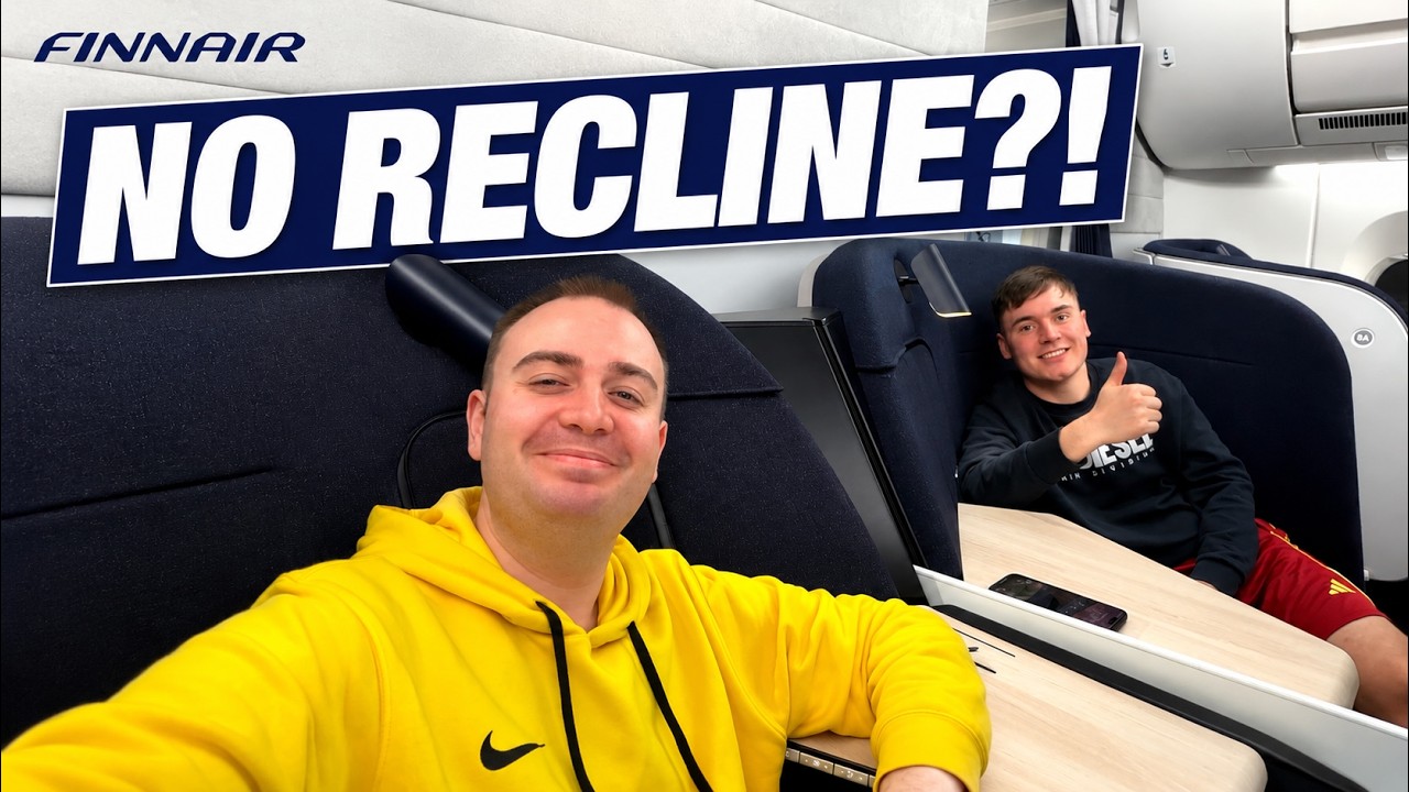 Flying Finnair's unique business class, again! | Flight Review | Heathrow-Helsinki | Airbus A350-900