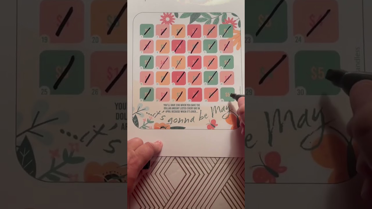 Day 30. Finished low income savings challenge 