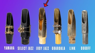 Mouthpiece Comparison - Jody Jazz / Dukoff / Guardala / Select Jazz / Otto Link