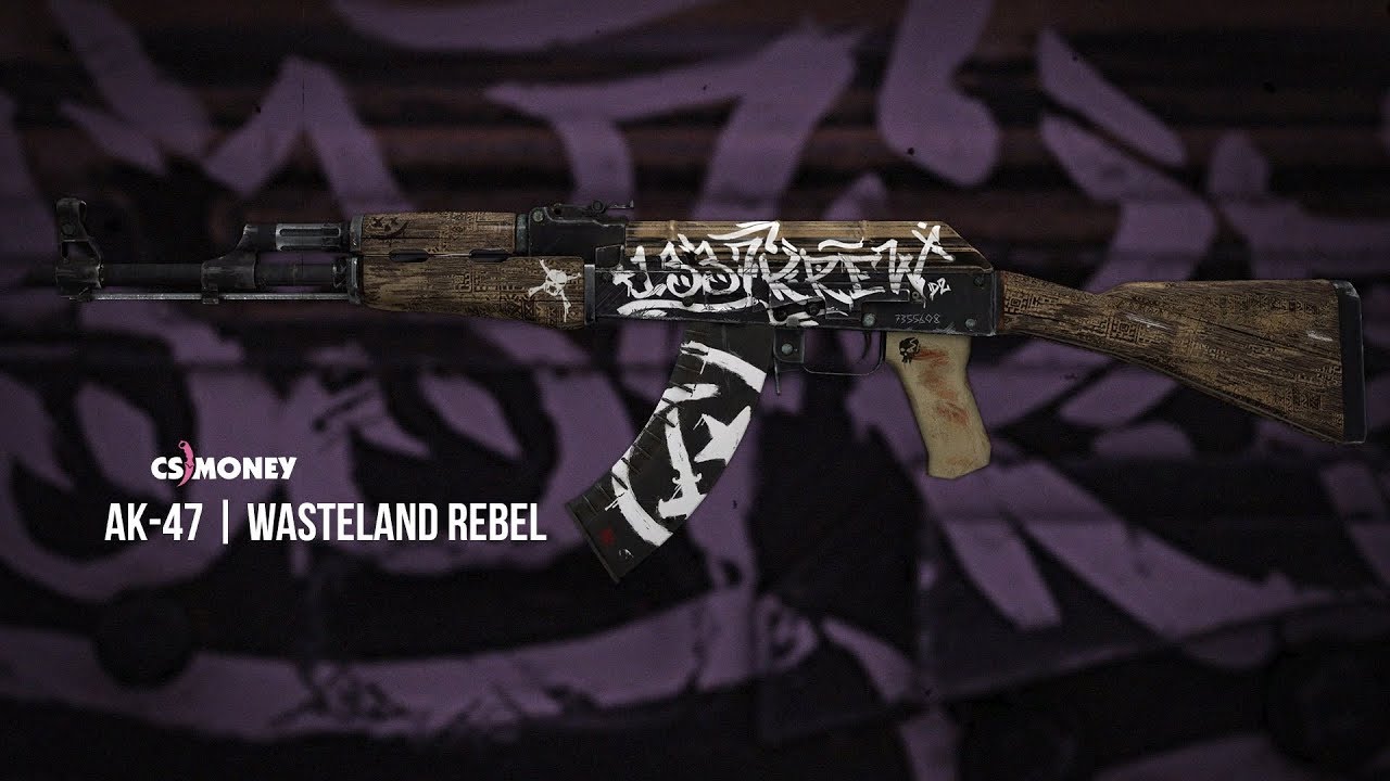 CS:GO AK-47 - Wasteland Rebel - YouTube.