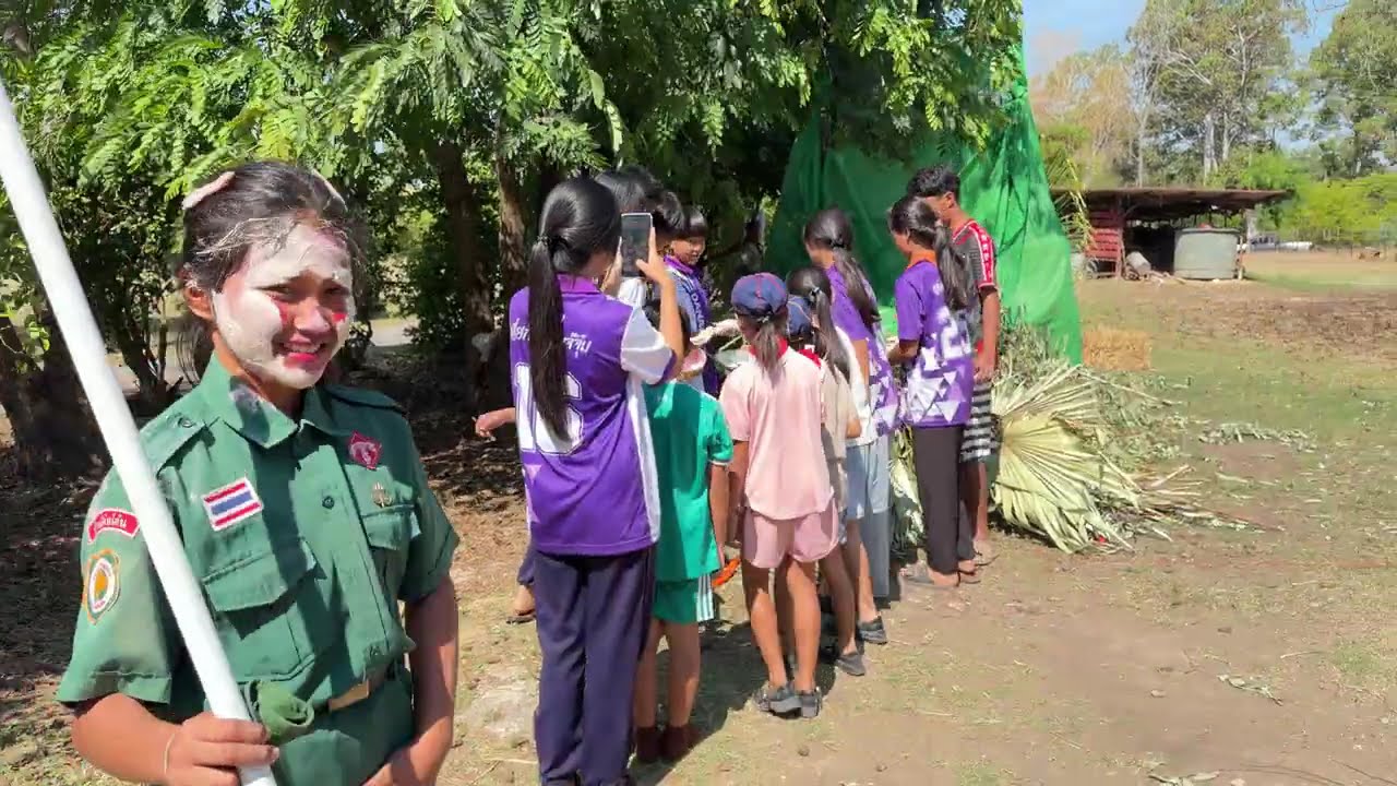 บรรยากาศสนุก ๆ เดินทางไกลลูกเสือสำรอง และพิธีลอดซุ้มเสือ 2569