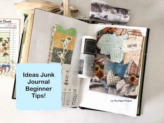 Reference Junk Journal - Beginner Ideas / Inspiration - Page