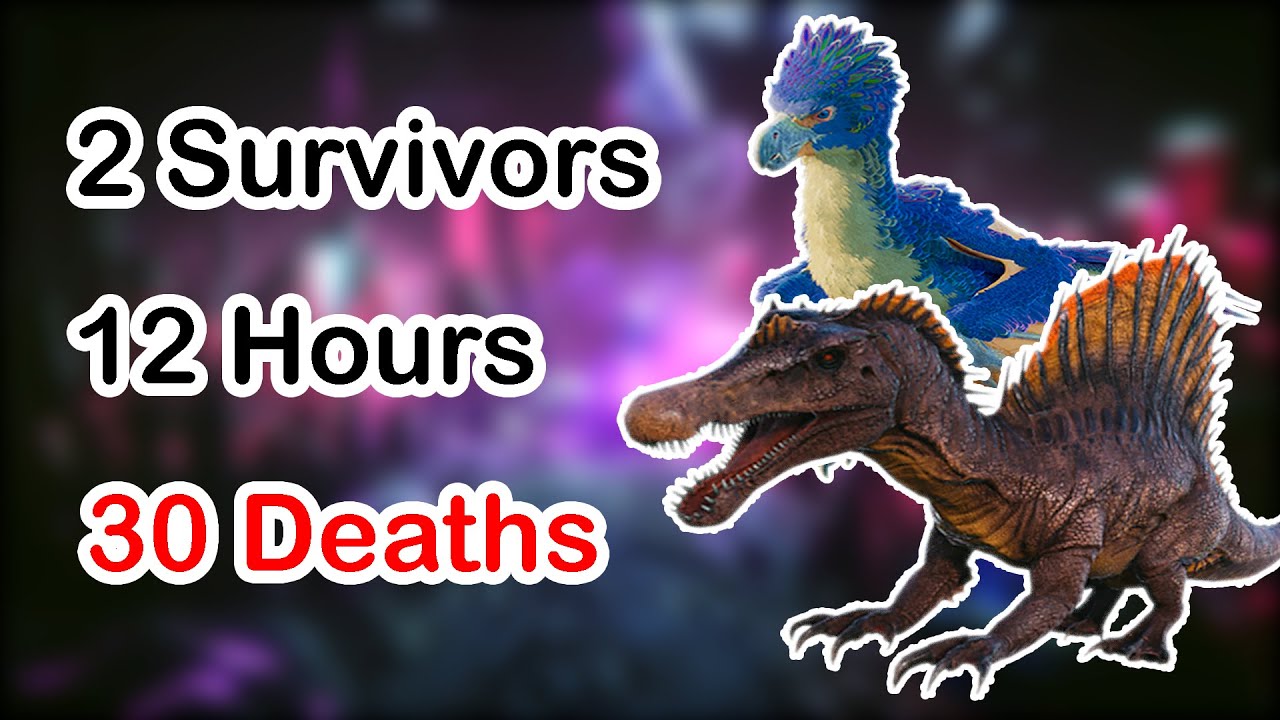 Can Two Players Beat The Hardest ARK Map in Hardcore Mode?