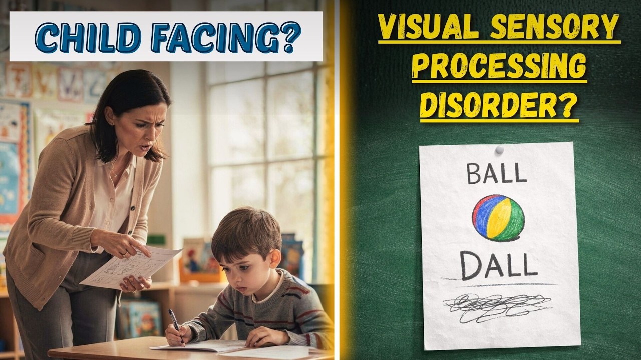 Autism Behaviour Issues🙇🏻‍♂️ | Visual Sensory Processing Disorder👁️