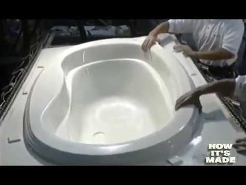 Video: Round Bathtub: Large Built-in 180 Cm Diameter, Concrete Models 160 Cm