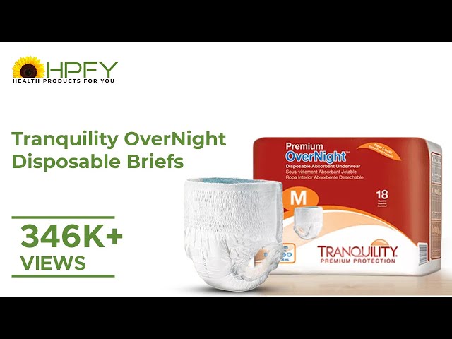 Tranquility OverNight Disposable Briefs 