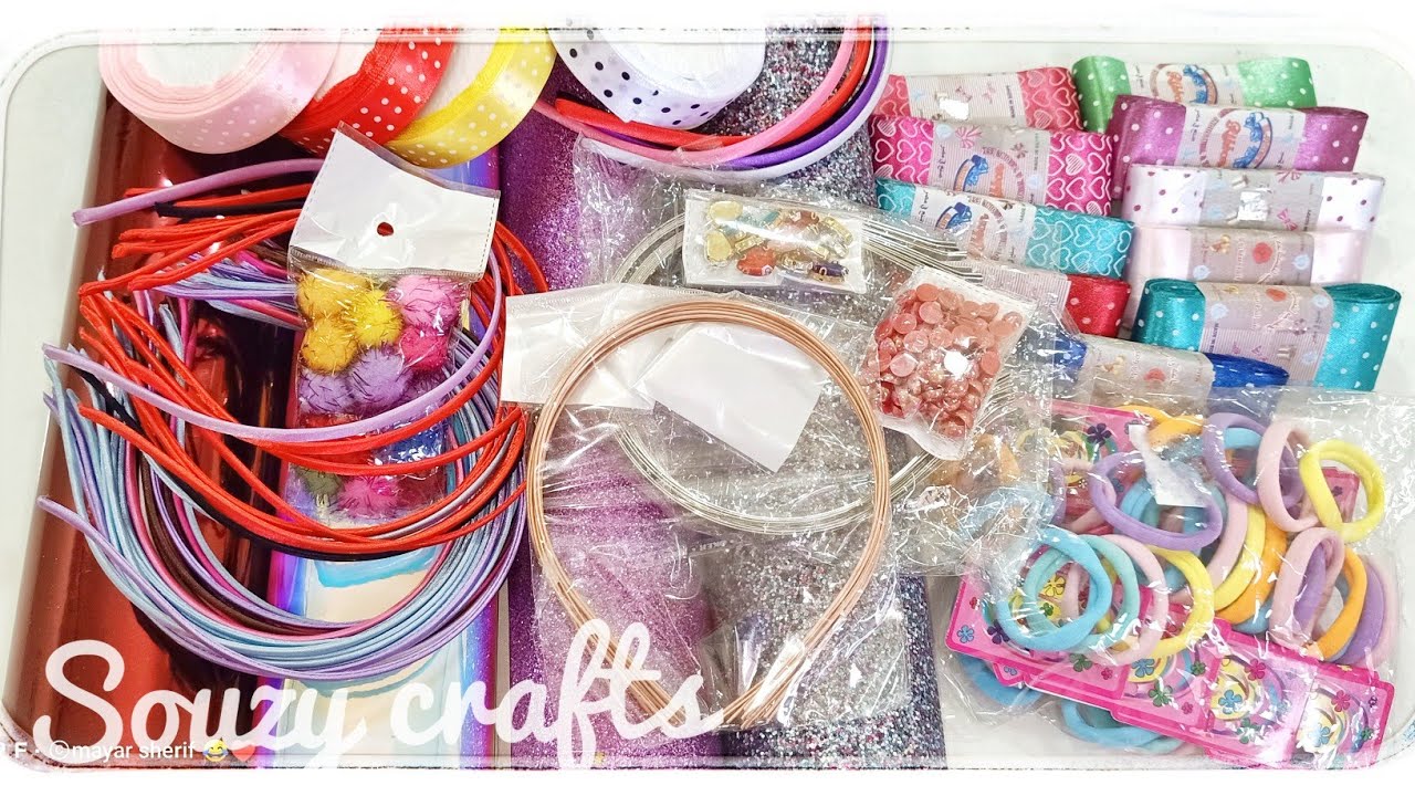 مشترياتي من خامات الاشغال اليدويه لمشروع هيكسبك الضعف وهاقولكم على المكان والأسعار وكمان بعض النماذج