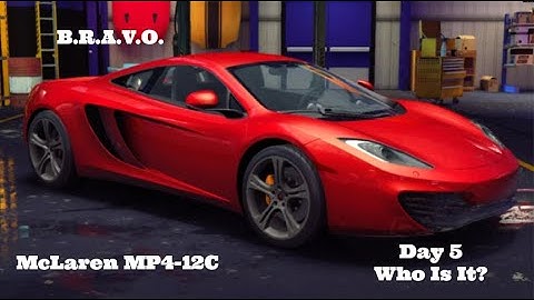 NFS No Limits B.R.A.V.O. McLaren MP4-12C - Day 5 (Who Is It?)