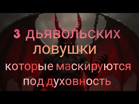 3 Devilish Traps That Disguise Themselves As Spirituality And Are Used By Manipulators And Narcis