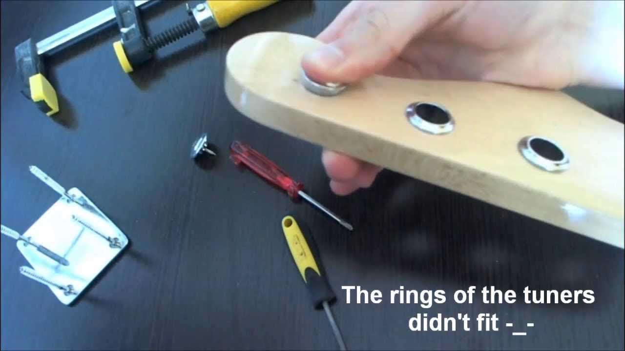 Bass guitar repair replacing a broken neck hints YouTube