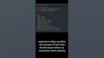 💻 CSS 56b 💻 animation-timing-function and delay 💻 #css #css3 #csscourse #html #html5 #omg