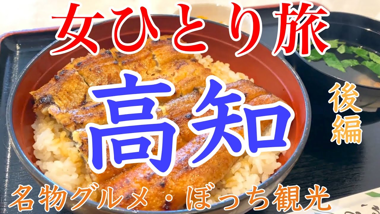 【孤独な女ひとり旅】高知・後編／ぼっち女の高知グルメ・観光女ひとり旅【高知旅行】ドーミーイン高知