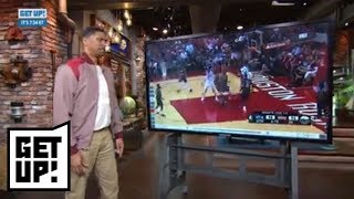 Jalen Rose breaks down film of Donovan Mitchell's putback dunk vs. Rockets | Get Up! | ESPN