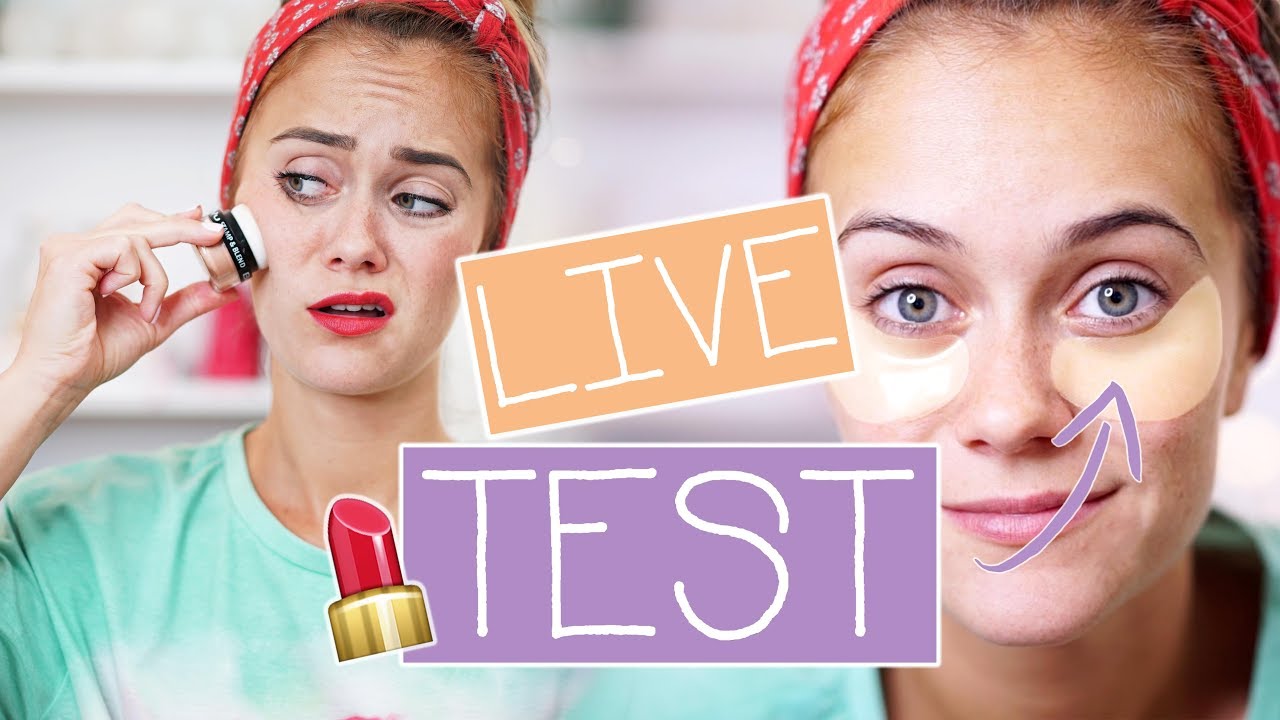 Nie Wieder Augenringe Neue Beauty Produkte Im Live Test Snukieful Youtube