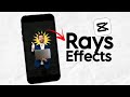 How to Create Sun Rays Effect in CapCut - TikTok Trend Tutorial!