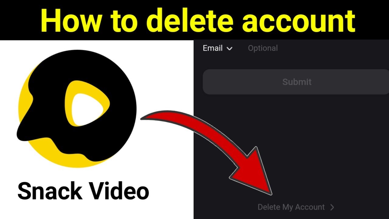 how to delete snack video account 2021 snack video account delete