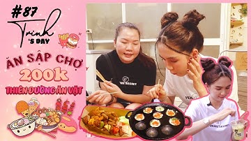 Ngọc Trinh - My Day #87 | Ngọc Trinh bỏ túi 200K ăn sạch sành sanh chợ Hồ Thị Kỷ
