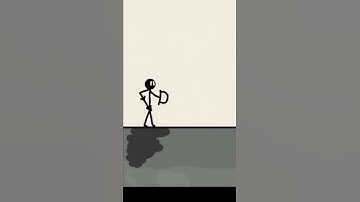 stickman with bow and arrow 🏹 #animation