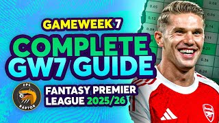 BEST ARSENAL PLAYERS? 🤔 | FPL GW7 COMPLETE GUIDE 🚨 | Fantasy Premier League Tips 2025/26 screenshot 5