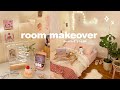 room makeover 🎈🧸 pinterest, minimalist aesthetic, cozy bedroom interior transformation