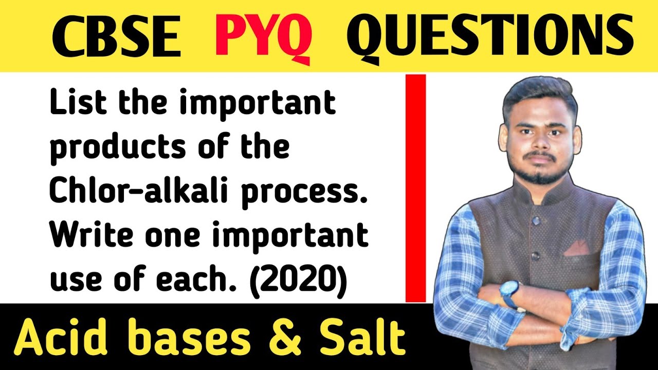 List The Important Products Of The Chlor alkali Process Write One list-the-important-products-of-the-chlor-alkali-process-write-one