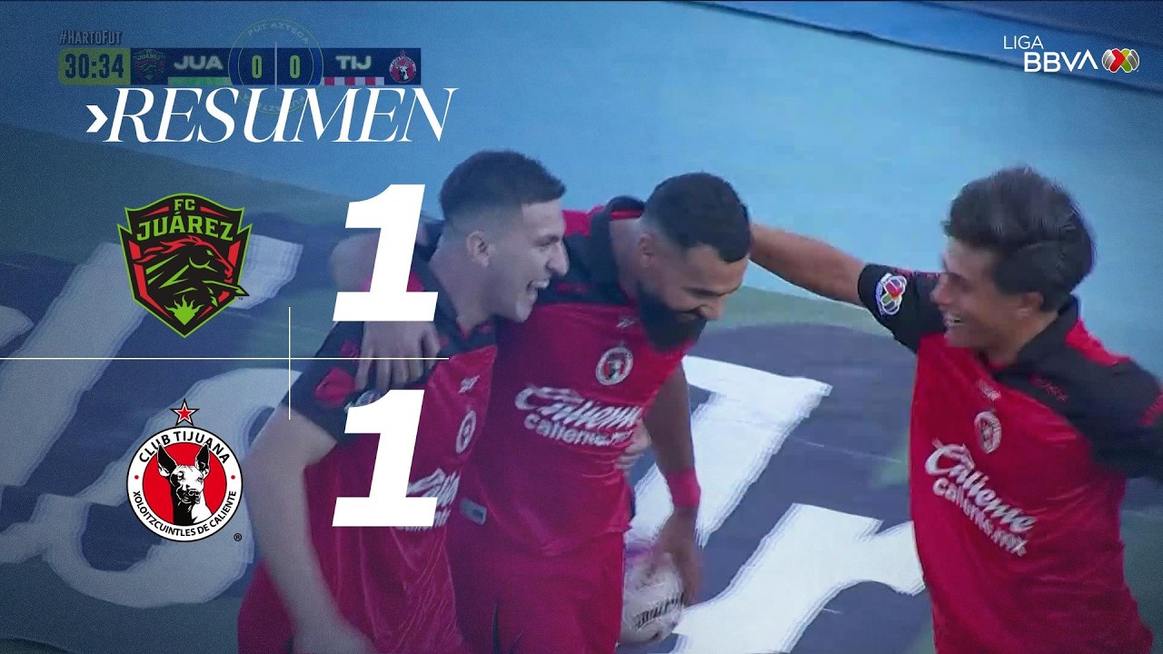 [멕시코 리가 MX] JUÁREZ 1-1 XOLOS J11 AP26 | Nada para nadie en la frontera