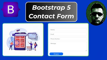 Learn To Build A Responsive Contact Form With Html, Css & Bootstrap | Tutorial