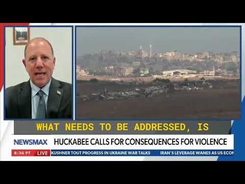 PMO Spox Doron Spielman on Newsmax: "Every hour there is a terror attack against Jews"