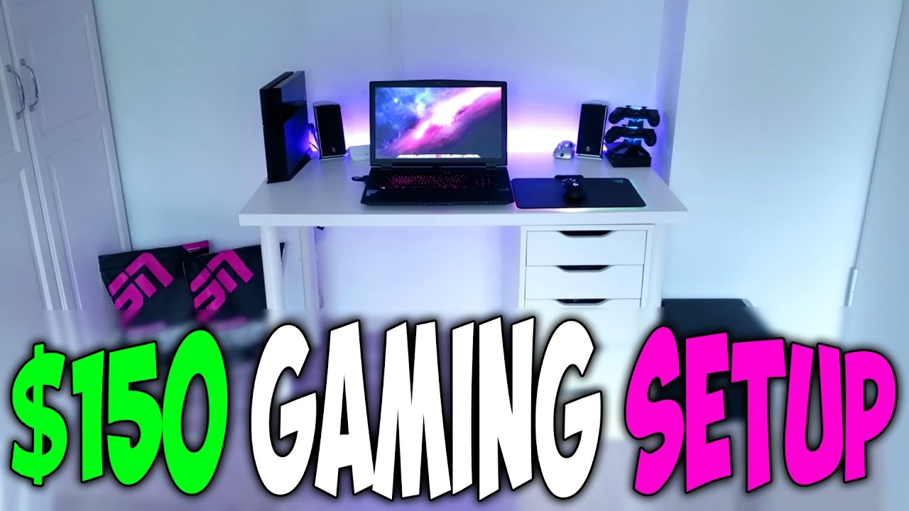 BEST Gaming Setup under 150! YouTube