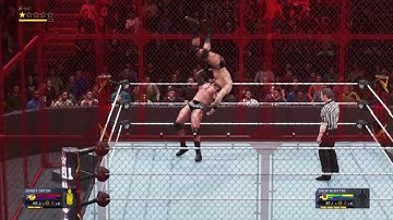 WWE 2K20 glitch Must See  Walking through Hell In A Cell