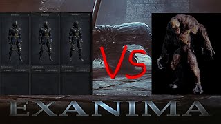 Exanima Level 4 Monster Sir vs Blademasters Fight Gameplay