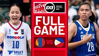 Mongolia 🇲🇳  vs Philippines 🇵🇭 | Women | Full Game | FIBA 3x3 Asia Cup 2026 | #3x3Basketball