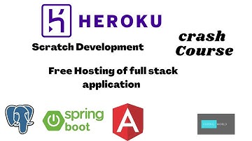 Free Hosting of Angular project on Heroku |  Springboot project on Heroku | Postgres | part2