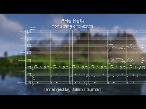 Aria Math - Minecraft (but for String Orchestra)