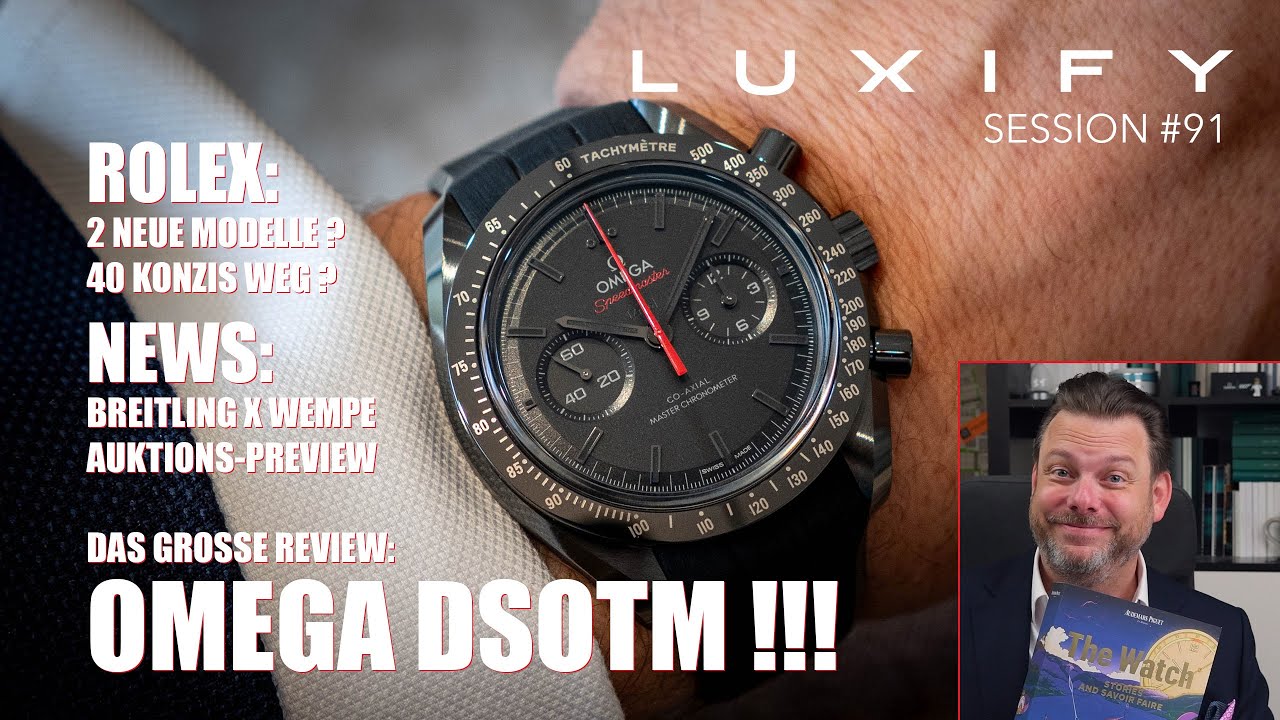 Neue Rolex? Sensationelle Neuheiten von Omega und Breitling, Auktions-Highlights & Buch-Tipp!