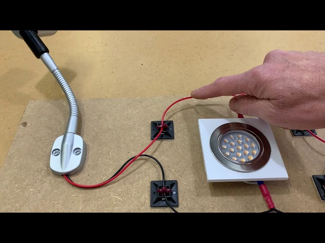 Kiravans - How to wire up LED Lights in your campervan 