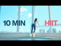 No repeats  no jumping ver included  10 min hiit workout at home