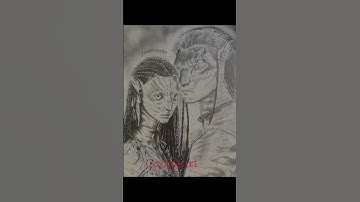 avatar love story drawing ✍️ coment or share for help me #avatar #avatar2 #drawing @AvatarOfficial