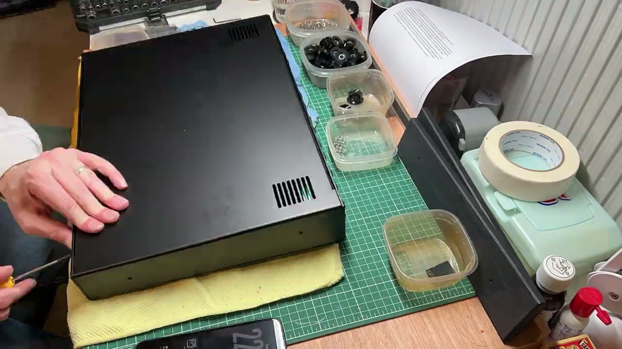 Rebuilding Perkons HD-01 Blue to Perkons Black