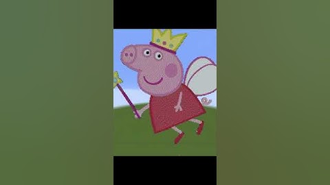 NOOB VS PRO VS HACKER VS GOD PEPPA PIG in Minecraft #Shorts #minecraft #PixelArt #gaming