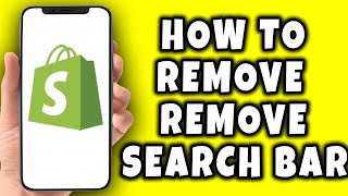 How To Remove Search Bar In Shopify (2026)
