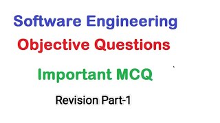 Software Engineering MCQ Questions Part 1 Revision screenshot 2