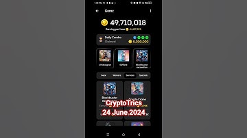 #Gemz #Daily #Combo #Code || 24 june 2024 || #Telegram #bot || #Airdrop || #Update || #CryptoTrics
