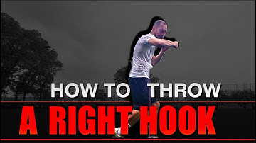 How To Throw A RIGHT HOOK (For Beginners)