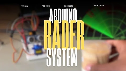 "Arduino RADAR with Ultrasonic Sensor | Live Radar Screen in Processing"