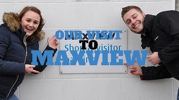 We visited Maxview - Behind the Scenes!